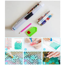 Laden Sie das Bild in den Galerie-Viewer, Tiere DIY 5D Diamant Malerei Kits Katze Eule Vögel und Blumen Vollbohrer Handarbeit Stickerei Diamant Mosaik Home Decor Geschenk