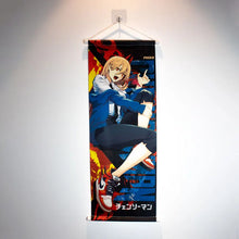 Laden Sie das Bild in den Galerie-Viewer, Anime Chainsaw Man Scroll Leinwand Makima Power Denji Aki Mitaka Asa Wandbehang Malerei Home Decor Manga Chainsaw Man Poster