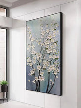 Cargar imagen en el visor de la galería, New Handmade Knife Flower Oil Painting Large Size 100% Handpainted Oil Painting On Canvas Wall Art Picture Home Decoration