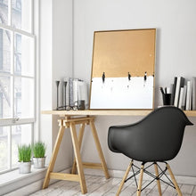 Laden Sie das Bild in den Galerie-Viewer, Goldenes Bild Handgemaltes hochwertiges abstraktes Ölgemälde Wandkunst auf Leinwand Kunst Abstraktes Goldölgemälde für Wohnzimmer