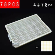 Carica l'immagine nel visualizzatore della Galleria, AZQSD Contenitori per trapano per pittura con diamanti Accessori per strumenti a mosaico Plaid Gioielli con diamanti Ricamo Scatola di immagazzinaggio trasparente