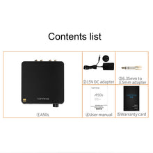 Carica l'immagine nel visualizzatore della Galleria, TOPPING A50s 4,4 mm bilanciato 6,35 mm Single-Ended Flagship NFCA Hi-Res Audio Pre AMP Amplificatore per cuffie