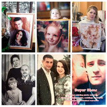 Cargar imagen en el visor de la galería, AZQSD, pintura de diamantes personalizada, foto 5D, cuadro completo cuadrado y redondo, mosaico de diamantes de imitación, decoración del hogar, regalo de Festival, artes DIY