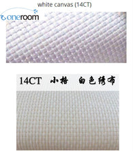 Laden Sie das Bild in den Galerie-Viewer, Eine ruhige Nacht Landschaftsmalerei Muster gezählt auf Leinwand gedruckt Chinesische Kreuzstich-Kit Handarbeit Set Stickerei