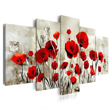 Cargar imagen en el visor de la galería, 5 unids/set pintura de diamantes de múltiples imágenes flor punto de cruz bordado de diamantes redondo completo DIY mosaico de diamantes decoración del hogar