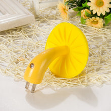 Load image into Gallery viewer, EU US Plug LED Night Light Mushroom Wall Socket Lights Lamp for Bedroom Home Decoration Light-controlled Sensor lamp