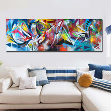 Charger l'image dans la galerie, Abstrait couleurs toile affiche bleu et jaune mur Art peinture chambre chambre tenture murale moderne Art imprime imprimé sans cadre