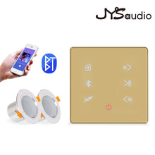 Laden Sie das Bild in den Galerie-Viewer, Bluetooth-kompatibler Verstärker in der Wand USB-SD-Karte Musik-Panel Smart Home Hintergrund-Audiosystem Stereo Hotel Restaurant Inn