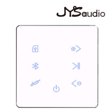 Laden Sie das Bild in den Galerie-Viewer, Bluetooth-kompatibler Verstärker in der Wand USB-SD-Karte Musik-Panel Smart Home Hintergrund-Audiosystem Stereo Hotel Restaurant Inn