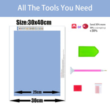 Cargar imagen en el visor de la galería, 5D paisaje diamante pintura DIY paisaje diamante mosaico puesta de sol Rhinestone bordado completo taladro punto de cruz Kit decoración del hogar