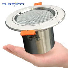 Cargar imagen en el visor de la galería, Mini Panel amplificador de pared, compatible con Bluetooth, Fm HiFi, cine en casa, sonido estéreo, Audio con altavoz de techo, sistema PA para baño
