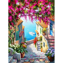 Carica l'immagine nel visualizzatore della Galleria, JIEME Pittura Diamante 5D Paesaggio Figura Cartoon Diamante Rotondo Pieno Mosaico Diamante DIY Ricamo Decorazione Della Casa Regalo