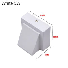 Load image into Gallery viewer, IP65 Waterproof 5W 10W  indoor outdoor Led Wall Lamp modern Aluminum Surface Mounted Cube Led Garden Porch Light AC110V-/220V