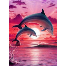 Carica l'immagine nel visualizzatore della Galleria, JIEME Pittura Diamante 5D Paesaggio Figura Cartoon Diamante Rotondo Pieno Mosaico Diamante DIY Ricamo Decorazione Della Casa Regalo