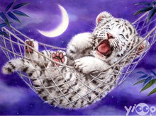 Cargar imagen en el visor de la galería, Kit de pintura de diamantes 5D DIY, imagen de Lobo, gato, perro, Animal, taladro redondo completo, bordado con incrustaciones, artesanía, punto de cruz, decoración del hogar