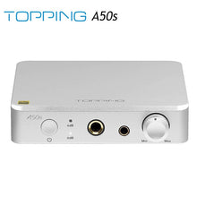 Carica l'immagine nel visualizzatore della Galleria, TOPPING A50s 4,4 mm bilanciato 6,35 mm Single-Ended Flagship NFCA Hi-Res Audio Pre AMP Amplificatore per cuffie