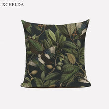 Laden Sie das Bild in den Galerie-Viewer, Green Pillow Cover Geometric Print Cushion Covers Pillow case Sofa Cushion Cover 45*45cm Decorative Throw Pillows Case