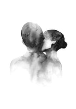 Laden Sie das Bild in den Galerie-Viewer, Abstrakte Linie Figur Poster Wandkunst Leinwanddruck Malerei Minimalistische Retro Schwarz-Weiß Wohnkultur Schlafzimmer Hintergrund Bilder