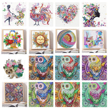 Carica l'immagine nel visualizzatore della Galleria, Pittura diamante speciale fai da te 5D Sole Mandala Punto croce Decorazione mosaico in cristallo