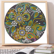 Carica l'immagine nel visualizzatore della Galleria, Pittura diamante speciale fai da te 5D Sole Mandala Punto croce Decorazione mosaico in cristallo
