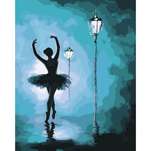 Laden Sie das Bild in den Galerie-Viewer, 60 × 75 cm Diy Rahmen Ballett Malen nach Zahlen Leinwand Figur Ölfarbe nach Zahlen handbemalt Diy Geschenk Home Wall Decor