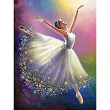 Laden Sie das Bild in den Galerie-Viewer, 60 × 75 cm Diy Rahmen Ballett Malen nach Zahlen Leinwand Figur Ölfarbe nach Zahlen handbemalt Diy Geschenk Home Wall Decor