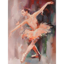 Laden Sie das Bild in den Galerie-Viewer, 60 × 75 cm Diy Rahmen Ballett Malen nach Zahlen Leinwand Figur Ölfarbe nach Zahlen handbemalt Diy Geschenk Home Wall Decor