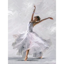 Laden Sie das Bild in den Galerie-Viewer, 60 × 75 cm Diy Rahmen Ballett Malen nach Zahlen Leinwand Figur Ölfarbe nach Zahlen handbemalt Diy Geschenk Home Wall Decor