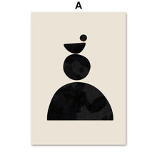 Laden Sie das Bild in den Galerie-Viewer, Abstrakte Strichzeichnung Geometrisches Muster Wandkunst Leinwand Malerei Nordische Poster Und Drucke Wandbilder Für Wohnzimmer Dekor