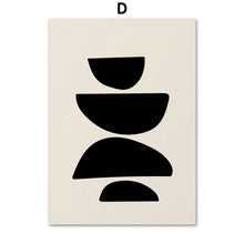 Laden Sie das Bild in den Galerie-Viewer, Abstrakte Strichzeichnung Geometrisches Muster Wandkunst Leinwand Malerei Nordische Poster Und Drucke Wandbilder Für Wohnzimmer Dekor