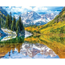 Load image into Gallery viewer, Painting By Numbers On Canvas With Frame Diy Kit For Adults Scenery Drawing Acrylic Paint Oil Picture Of Coloring By Numbers Art