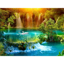 Load image into Gallery viewer, Painting By Numbers On Canvas With Frame Diy Kit For Adults Scenery Drawing Acrylic Paint Oil Picture Of Coloring By Numbers Art