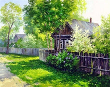 Cargar imagen en el visor de la galería, 5D Diy diamante pintura paisaje punto de cruz Kit taladro completo bordado paisaje invierno mosaico arte imagen de decoración de diamantes de imitación