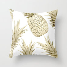 Laden Sie das Bild in den Galerie-Viewer, New Gold Tropical Leaves Kissenbezüge Palm Monstera Agave Print Moderne nordische dekorative Kissen Fall Sofa Couch Dekokissen