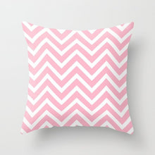 Laden Sie das Bild in den Galerie-Viewer, New Nordic Pink Girls Geometric Kissenbezug Hot Creative Pink Patterns Kissenbezug Modern Sofa Couch Dekorative Dekokissen