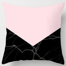 Laden Sie das Bild in den Galerie-Viewer, New Nordic Pink Girls Geometric Kissenbezug Hot Creative Pink Patterns Kissenbezug Modern Sofa Couch Dekorative Dekokissen