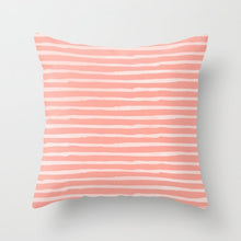 Laden Sie das Bild in den Galerie-Viewer, New Nordic Pink Girls Geometric Kissenbezug Hot Creative Pink Patterns Kissenbezug Modern Sofa Couch Dekorative Dekokissen