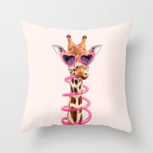 Laden Sie das Bild in den Galerie-Viewer, New Nordic Pink Girls Geometric Kissenbezug Hot Creative Pink Patterns Kissenbezug Modern Sofa Couch Dekorative Dekokissen
