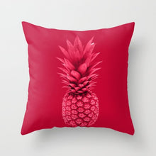 Laden Sie das Bild in den Galerie-Viewer, Neue kreative nordische Geometrie rote Kissenhülle heiße moderne dekorative Kissenhülle Sofa Couch Sitz Polyester 45 x 45 cm Dekokissen
