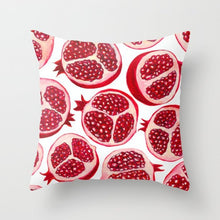 Laden Sie das Bild in den Galerie-Viewer, Neue kreative nordische Geometrie rote Kissenhülle heiße moderne dekorative Kissenhülle Sofa Couch Sitz Polyester 45 x 45 cm Dekokissen