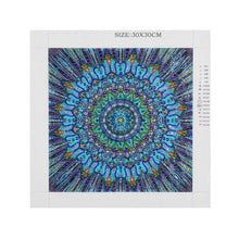 Cargar imagen en el visor de la galería, Kits de mandala de pintura de diamante en forma especial de bricolaje 5D Pintura de arte de diamante de bricolaje punto de cruz para adultos y niños
