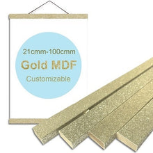 Cargar imagen en el visor de la galería, Colgador magnético de madera de pino para colgar marcos naturales, marco de pintura, marco de fotos, lienzo, arte de pared, marco artesanal