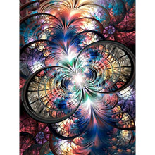Laden Sie das Bild in den Galerie-Viewer, Ölgemälde Mandala Blume Zeichnung auf Leinwand handgemalte Malerei Kunst Geschenk DIY Bilder nach Zahlen Blume Wohnkultur, Whatarter