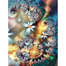 Laden Sie das Bild in den Galerie-Viewer, Ölgemälde Mandala Blume Zeichnung auf Leinwand handgemalte Malerei Kunst Geschenk DIY Bilder nach Zahlen Blume Wohnkultur, Whatarter