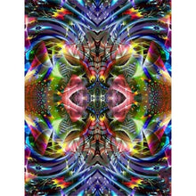 Laden Sie das Bild in den Galerie-Viewer, Ölgemälde Mandala Blume Zeichnung auf Leinwand handgemalte Malerei Kunst Geschenk DIY Bilder nach Zahlen Blume Wohnkultur, Whatarter