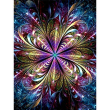 Laden Sie das Bild in den Galerie-Viewer, Ölgemälde Mandala Blume Zeichnung auf Leinwand handgemalte Malerei Kunst Geschenk DIY Bilder nach Zahlen Blume Wohnkultur, Whatarter