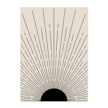 Laden Sie das Bild in den Galerie-Viewer, Abstrakte böhmische Linie Frau Gesichter Blumen Mid Century Poster Leinwand Malerei Wand Kunstdruck Bild Wohnzimmer Wohnkultur