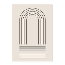 Laden Sie das Bild in den Galerie-Viewer, Abstrakte böhmische Linie Frau Gesichter Blumen Mid Century Poster Leinwand Malerei Wand Kunstdruck Bild Wohnzimmer Wohnkultur