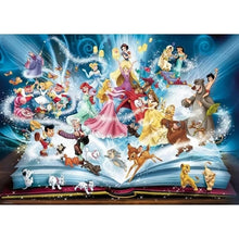 Carica l'immagine nel visualizzatore della Galleria, Pittura diamante Schema punto croce Ricamo diamante 5D "Principessa dei cartoni animati Topolino Winnie the Pooh" Decorazioni per la casa Art
