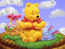 Carica l'immagine nel visualizzatore della Galleria, Pittura diamante Schema punto croce Ricamo diamante 5D "Principessa dei cartoni animati Topolino Winnie the Pooh" Decorazioni per la casa Art